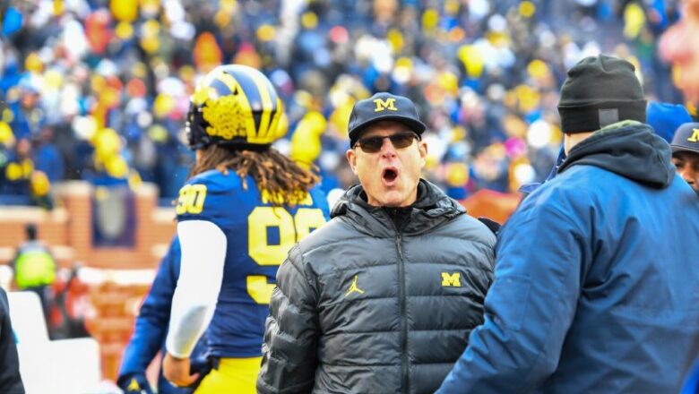 Coaching Responsibilities Divided Among Four Staff Members for Three Games by Jim Harbaugh